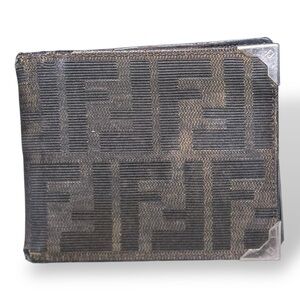 Fendi 🪢 Zucca Canvas Bifold Wallet